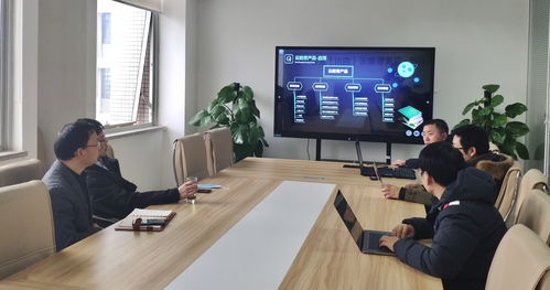 中國電信炫彩互動劉世偉總經理到訪樂為科技，共商信息技術咨詢服務合作